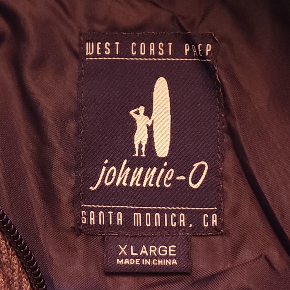 johnnie-O Phantom Fleece Full Zip Vest Men's XL Gray JMVT1010 - Picture 4 of 11